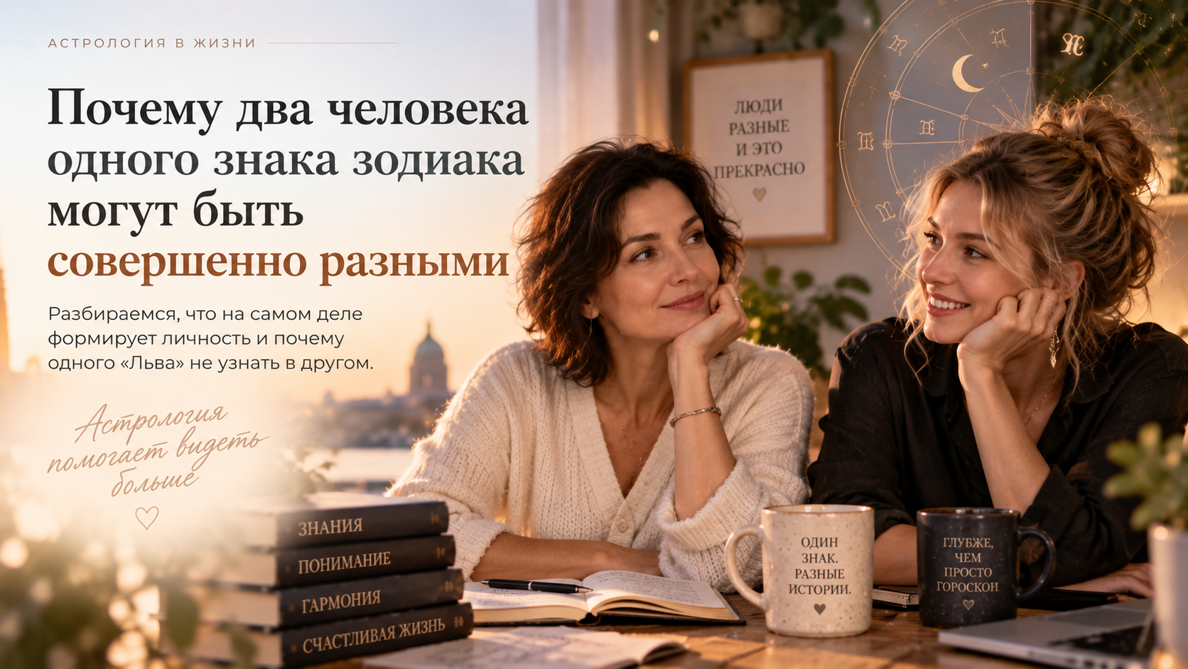 Иллюстрация к статье «Почему два человека одного знака зодиака могут быть совершенно разными»